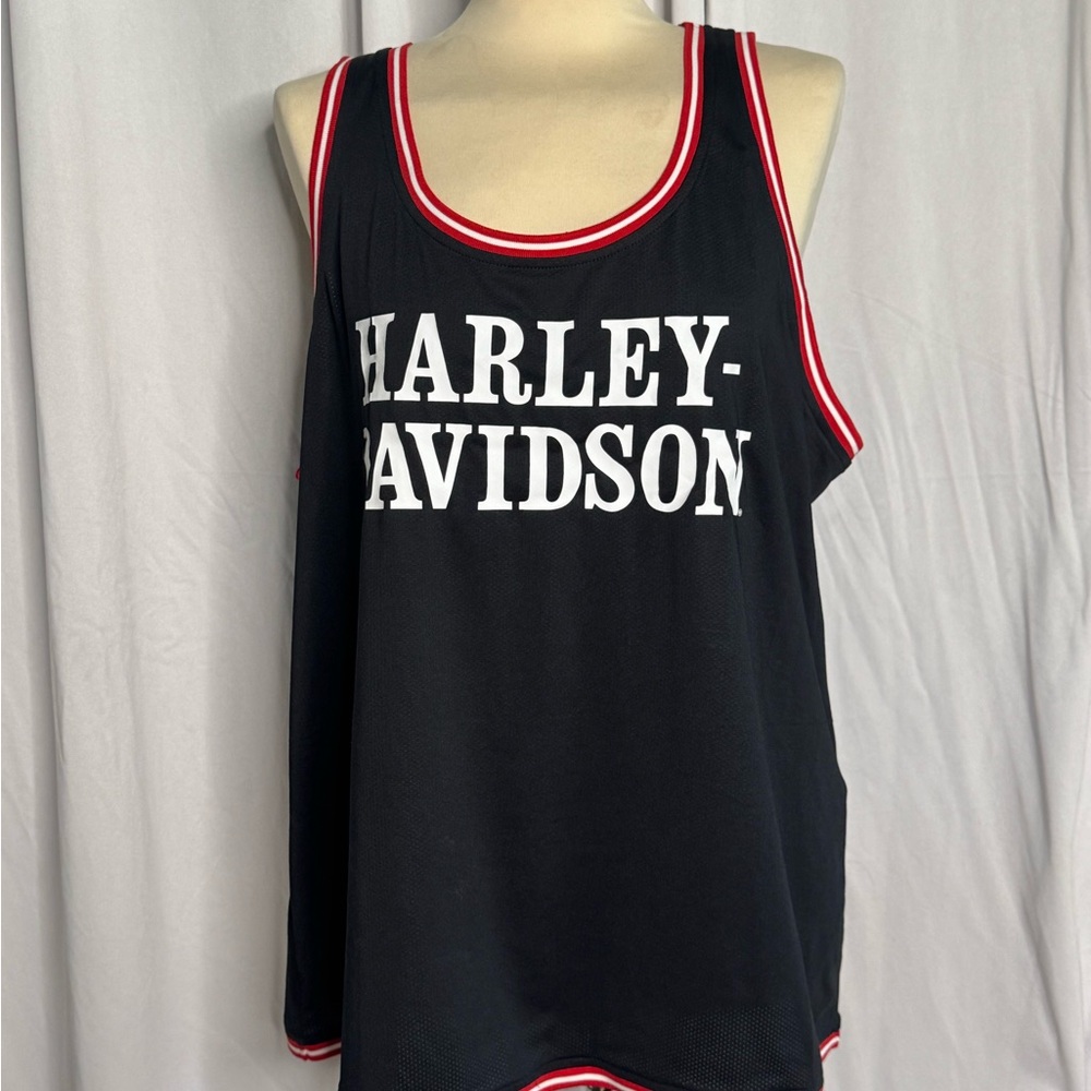 Harley-Davidson Black Apparel with Red Accent